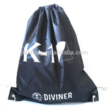 sacs faits sur commande de cordon de sac à dos de polyester 190T